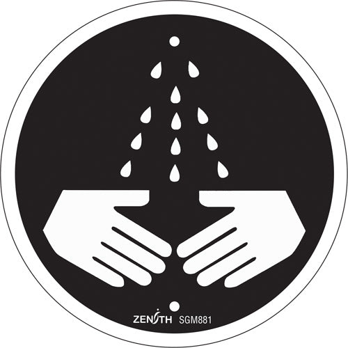 CSA Compliant Safety Sign - Wash Your Hands, Pictogram