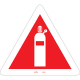CSA Compliant Safety Sign - Compressed Gas, Pictogram, Signage