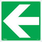 CSA Compliant Safety Sign - Arrow and Signal Pictogram