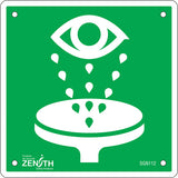 Enseigne de sécurité conforme à la CSA - Eye Wash, Pictogramme d'urgence