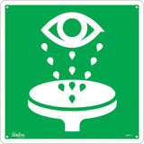 Enseigne de sécurité conforme à la CSA - Eye Wash, Pictogramme d'urgence