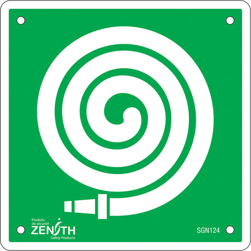 CSA Compliant Safety Sign - Fire Hose, Pictogram, Signage