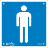 CSA Compliant Safety Sign - Men, Signaling Pictogram
