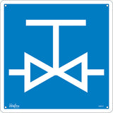 CSA Compliant Safety Sign - Valve, Signal Pictogram