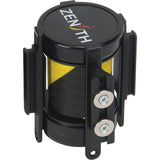 Custom Crowd Control Barrier Magnetic Tape Cassette, 7', Black and Yellow Tape - SGO651
