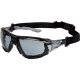Lunettes de sécurité série Z2900 avec joint en mousse, Lentille Grise/fumée, Anti-égratignures, ANSI Z87+/Répond ou surpasse la norme CSA Z94.3 - SGQ764