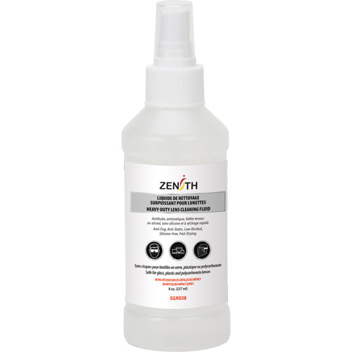 Nettoyant antibuée de première qualité pour lentilles, 237 ml - SGR038
