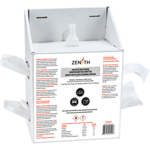 Poste jetable de première qualité pour nettoyage de lentilles, Carton, 8" lo x 5" p x 12,5" h - SGR042