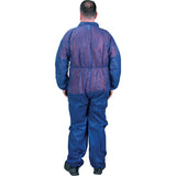 Blue Polypropylene Protective Coveralls Assorted Size SGS