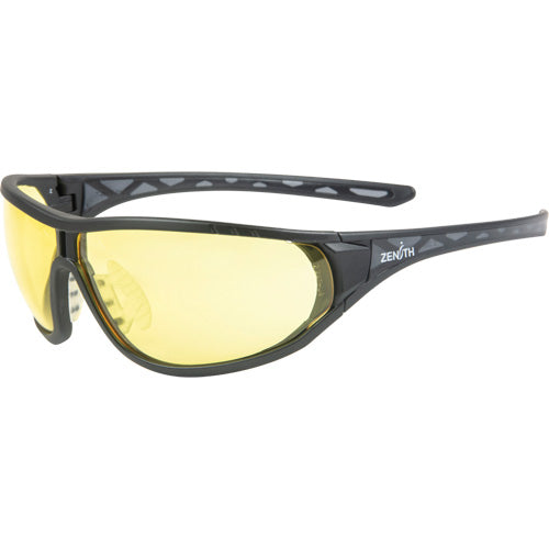 Z3000 Series Safety Glasses, Amber Lens, Anti-Scratch, ANSI Z87+/Meets or Exceeds CSA Standard Z94.3 - SGU273