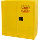 Armoire pour produits inflammables, 30 gal., 2 Porte(s), 43" La x 44" h x 18" p - SGU465