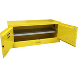 Armoire pour produits inflammables, 12 gal., 2 Porte(s), 43" La x 18" h x 18" p - SGU585