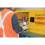Armoire pour produits inflammables, 12 gal., 2 Porte(s), 43" La x 18" h x 18" p - SGU585