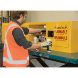 Armoire pour produits inflammables, 12 gal., 2 Porte(s), 43" La x 18" h x 18" p - SGU585