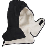 Winter Hat, Sheepskin Lining, One Size, Black - SGU851
