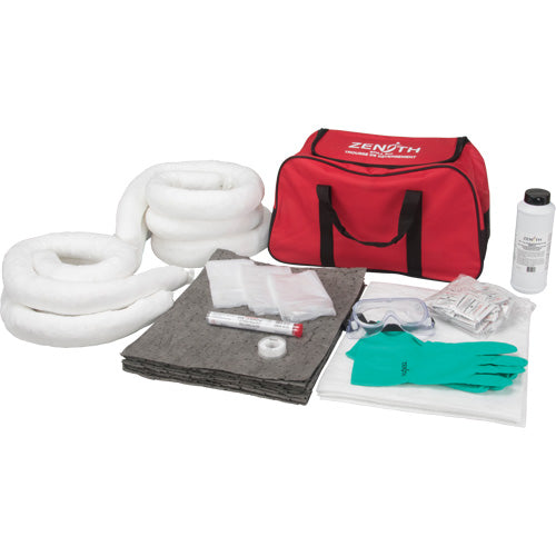 Spill Kit, Universal, Bag, 10 US gal. Absorbency - SGU879