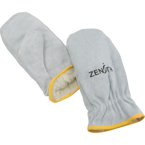 Split Grain Winter Mittens with Boa Lining, One Size, Mitten - SGV409