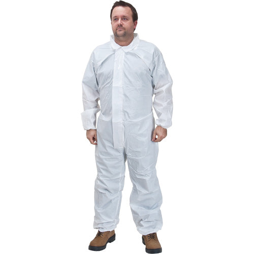 Combinaisons de première qualité, Grand, Blanc, Microporeux - SGW452
