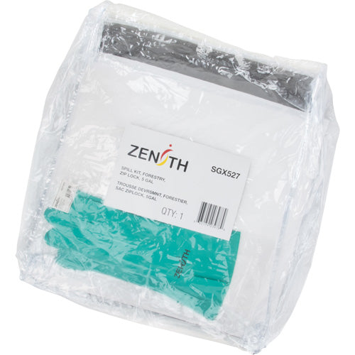 Spill Control Equipment Kit, Oil Only/Universal, Bag, 5 US gal. Absorbency - SGX527