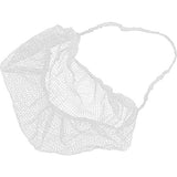 Filets à barbe, Nylon, Blanc - SGY078