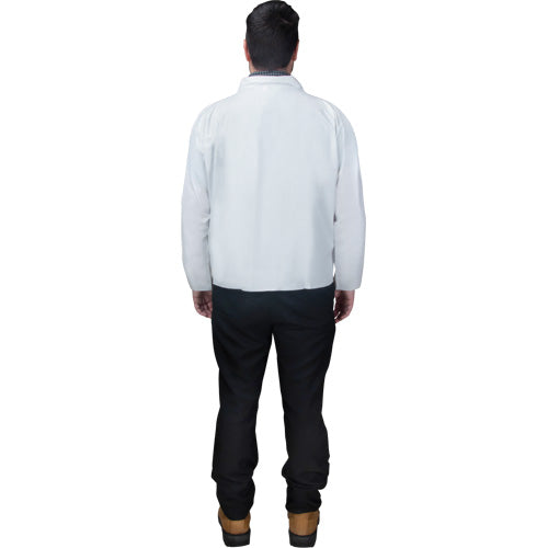 Chemise jetable microporeux blanc pour usage médical et professionnel
