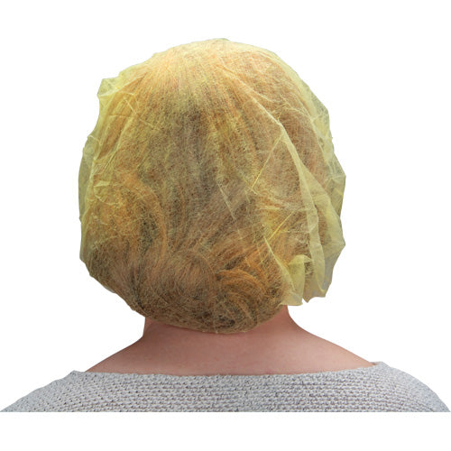 Bonnets bouffants en polypropylène à usage professionnel, jetables, conditionnement