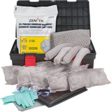 Spill Kits in a Toolbox, Universal, Tray, 31 US gal. Absorbency - SHB362