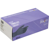 Disposable Medical Grade Nitrile Gloves, 6 mil, Powder-Free, Black, Class 2