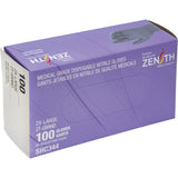 Disposable Medical Grade Nitrile Gloves, 6 mil, Powder-Free, Black, Class 2