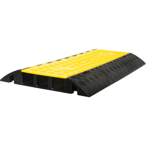 Protecteur de câbles en polyuréthane, 3 canaux, 35,43" lo x 19,69" la x 3" h - SHJ532