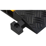 Polyurethane Cable Protector, 5 Channels, 35.43" L x 19.69" W x 2" H - SHJ533
