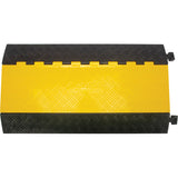 Polyurethane Cable Protector, 5 Channels, 35.43" L x 19.69" W x 2" H - SHJ533