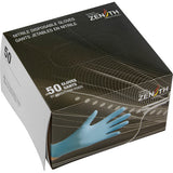 Disposable Vending Machine Gloves, Nitrile, 4.5 mils, Powder-Free, Blue, Class 2