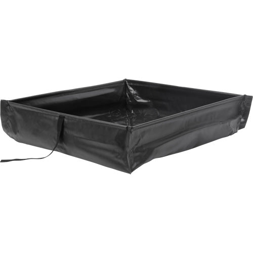 Roll-up Spill Containment Berm, 34 US gal. Capacity, 3' W x 3' L x 6" H - SHK111