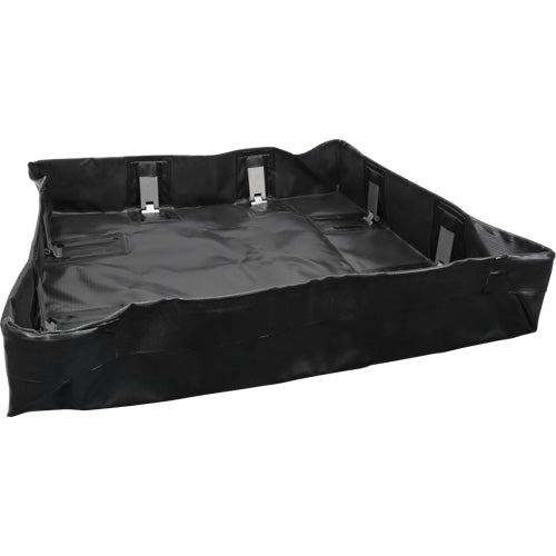 Folding Berm, 179 US gal. Capacity, 6' W x 8' L x 6" H, Snap-in Bracket - SHK118