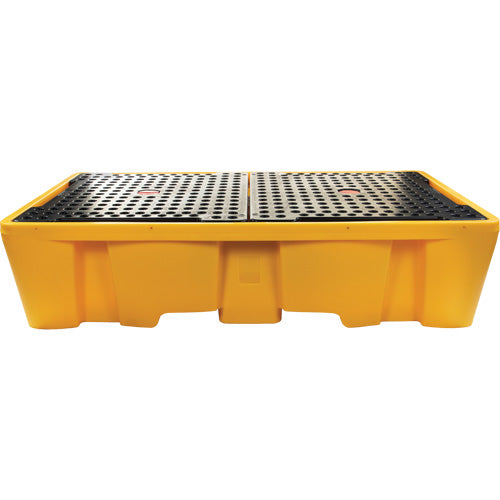 Double IBC Spill Pallet, 317 US gal. Spill Capacity, 89" x 57" x 23" - SHK129