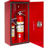Heavy-Duty Outdoor Fire Extinguisher Cabinets, 14" W x 28" H x 10" D - SHL051