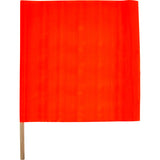 Drapeau de sécurité routière, Mailles, Avec manche - SHL144