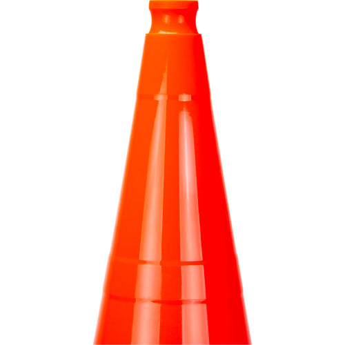 Cône de signalisation de première qualité, 28", Orange - SHL473