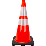 Cône de signalisation de première qualité, 28", Orange, Bande(s) réfléchissante(s) 4" & 6" - SHL474