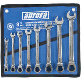 Imperial 8-Piece Combination Fixed Head Ratchet Wrench Set - TEQ832