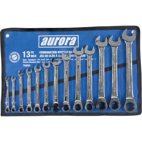 Imperial 13-Piece Fixed Head Ratchet Wrench Set - TEQ833