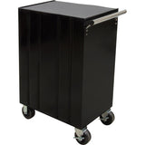 Chariot à outils industriel, 7 tiroirs, 27" la x 18-3/4" p x 39" h, Noir - TER065