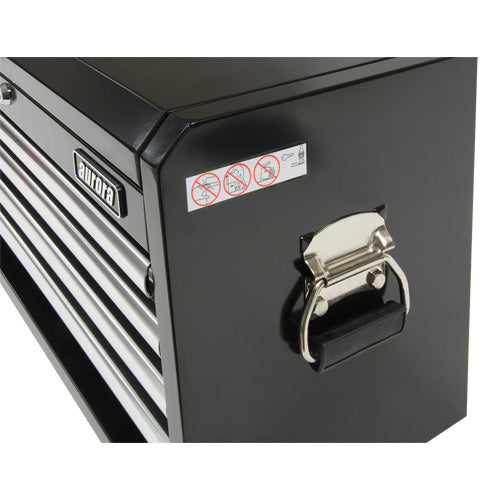 Industrial Tool Chest, 26" W, 4 Drawers, Black - TER066