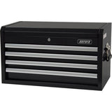 Industrial Tool Chest, 26" W, 4 Drawers, Black - TER066