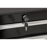 Heavy-Duty Tool Cart, 7 Drawers, 28" W x 22" D x 42-3/8" H, Black - TER069