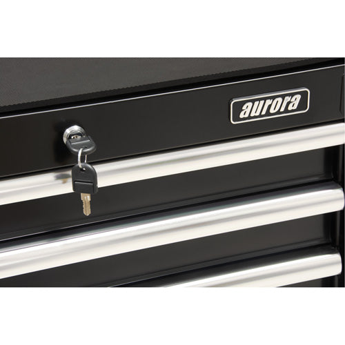 Chariot à outils industriel, 3 tiroirs, 29-4/5" la x 21-1/5" p x 38-4/5" h, Noir - TER216