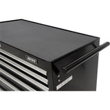 Industrial Tool Cart, 6 Drawers, 39" W x 20-4/5" D x 25-4/5" H, Black - TER217
