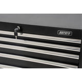 Industrial Tool Cart, 6 Drawers, 39" W x 20-4/5" D x 25-4/5" H, Black - TER217