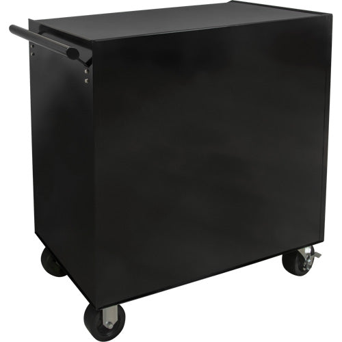 Industrial Tool Cart, 6 Drawers, 39" W x 20-4/5" D x 25-4/5" H, Black - TER217